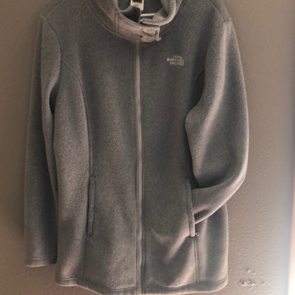 North Face fleece lined jacket